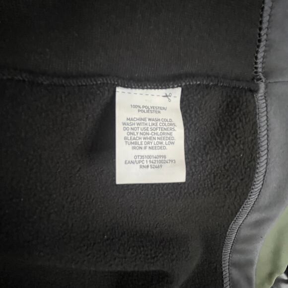 Ozark Trail Softshell Jacket Mens Small Gray Windbreaker Zip Front Fleece Lined - Picture 8 of 14